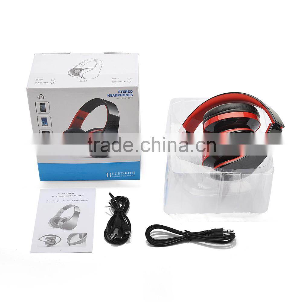 super bass Bluetooth wireless headsets headband headset over-ear headset headphones