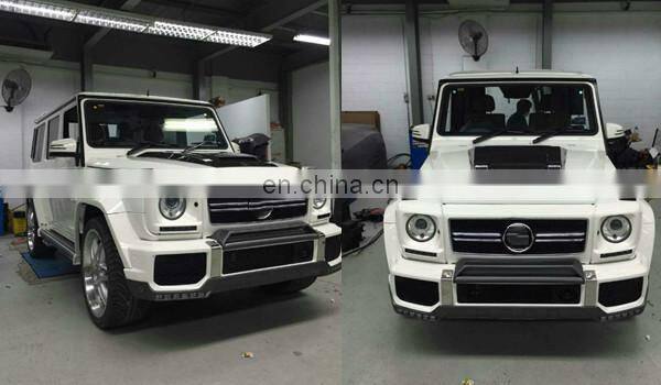 W463 B-style hood fit for MB G-CLASS W463 G500 G550 G55 G63 to B-style W463 carbon fiber hood scoop