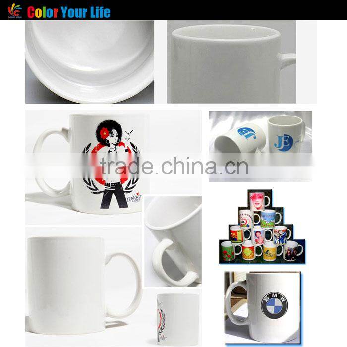NO. 1 Hottest Sale High Quality Super White China Sublimation Mug (M001-2)