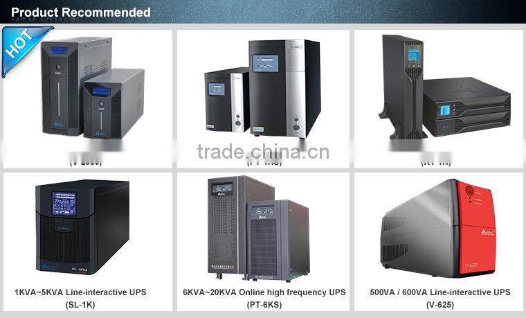 3000VA Online High Frequency Pure Sine Wave 0 Transfer Time Generator Compatible UPS