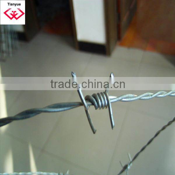 China Galvanized Barbed Wire/Stainless Steel Barbed Wire price/Anping Manufacturer with ISO9001certificate