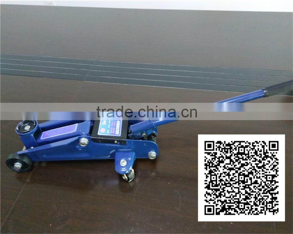 2016 arrival hot selling in China famous brand name Xingnuo 2-ton capacity blue colored vehicle floor jack