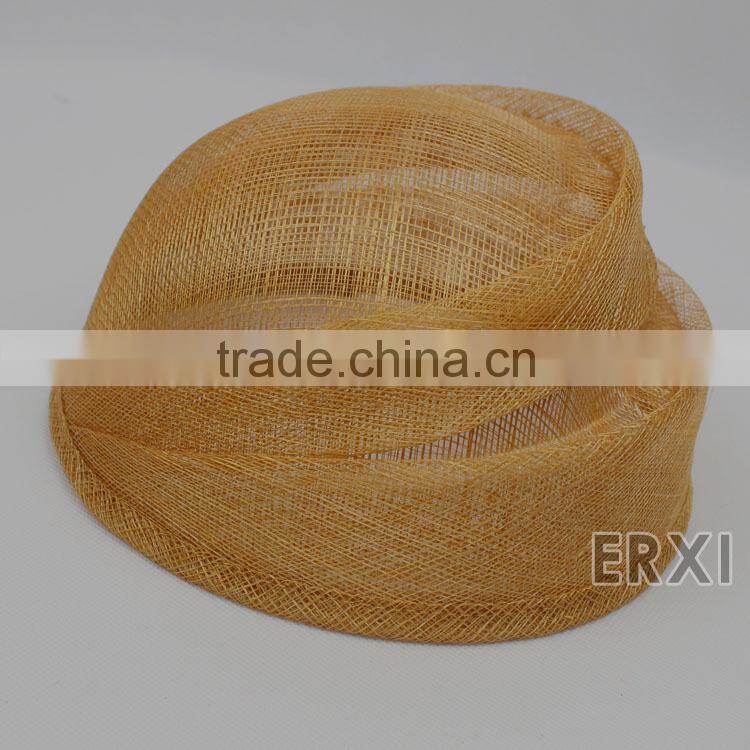 Wedding Beret Shape Top Hat Sinamay Base Red Fascinator Base