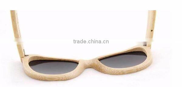 new model top quality men women natural wood temple wood full frame REVO silver TAC polarized lens sunglasses