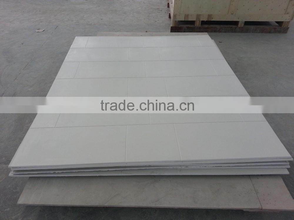 Classic Pattern Cultured Marble Shower Surround, Cast Marble Shower Panel