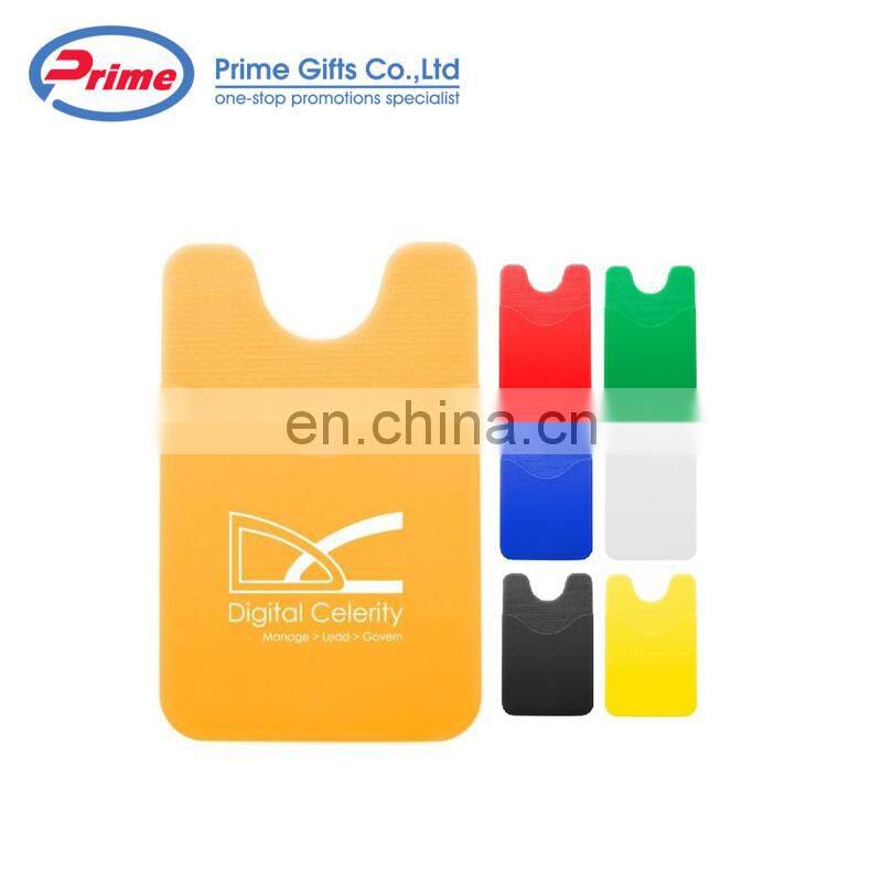 Custom Credit Card Adhesive Holder Pouch Pocket with New Design
