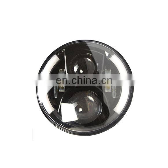 shanghai sanfu led front headlight head lamp for jeep jk 07-17 year