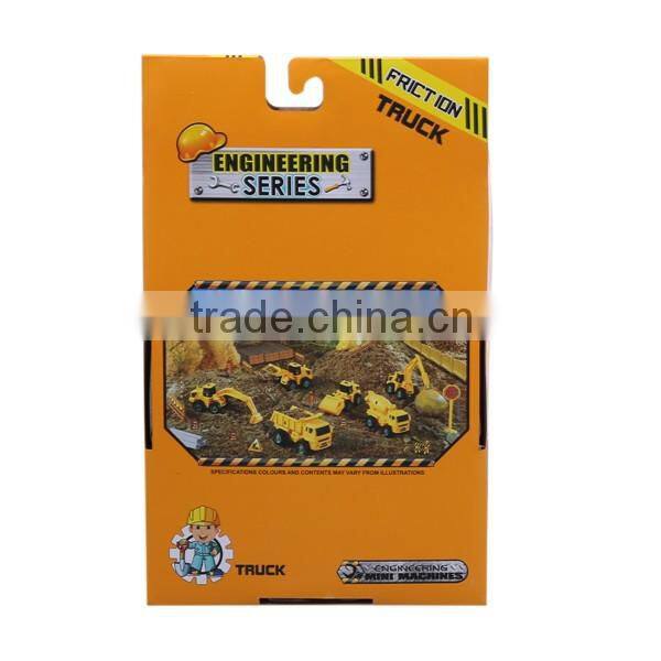 2 In 1 Construction Plastic Trucks Playset