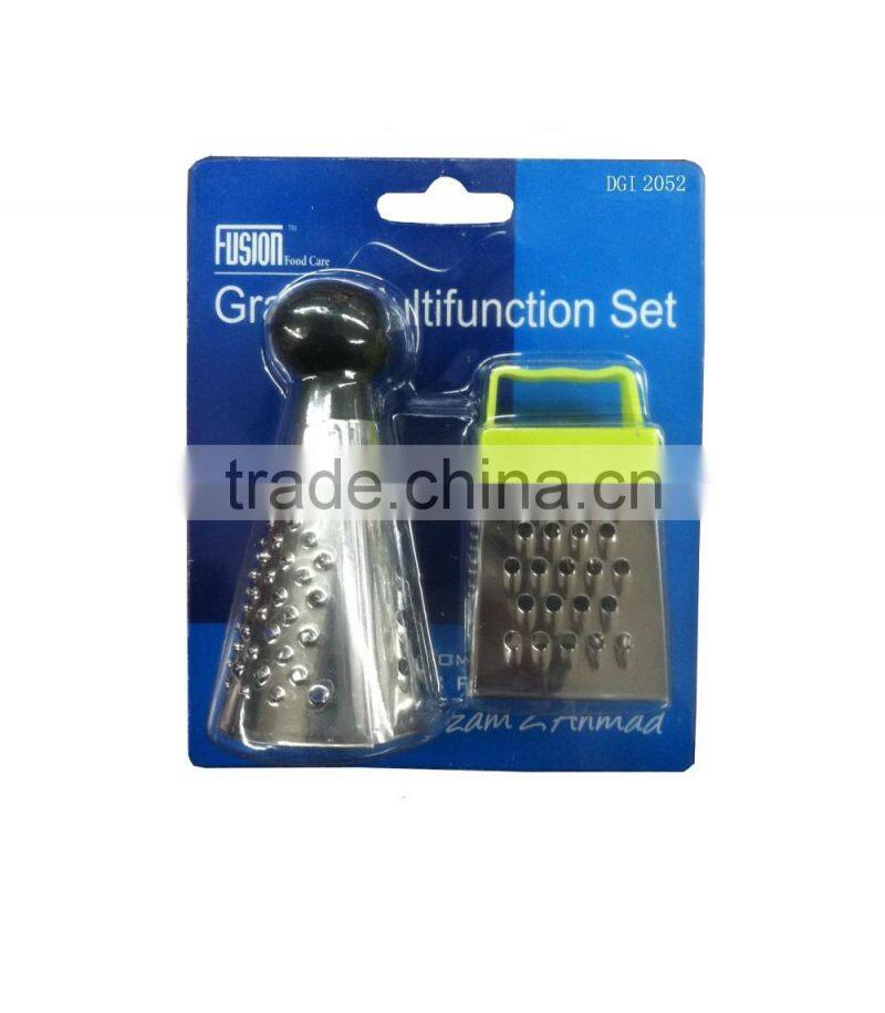 kitchen tool multi function stainless steel mini spiral vegetal slicer carrot grater