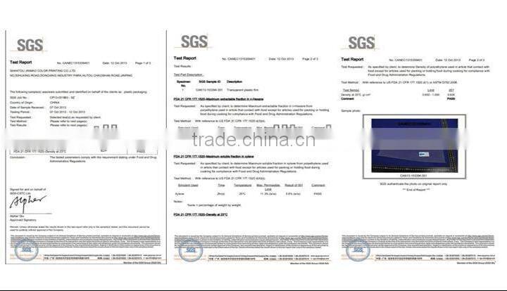 Side gusset aluminum foil food packaging bag with flat bottom and zipper