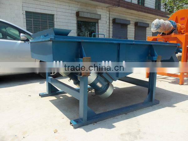 vibrating wood chip sieve