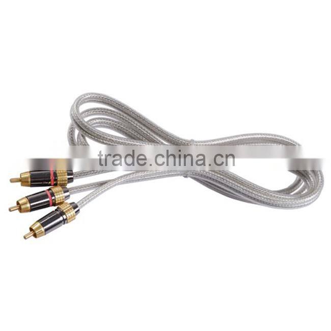 Consumer Electronic Commonly Used A ccessories & Parts orAuido & Video Flat 100MM RCA cable 30 MM