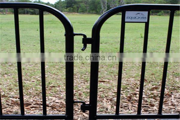 Australia standard HDG 1100X2100mm steel road barricade supplier