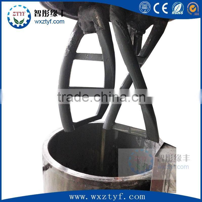 Dual shaft high speed planetary mixer high viscosity disperser