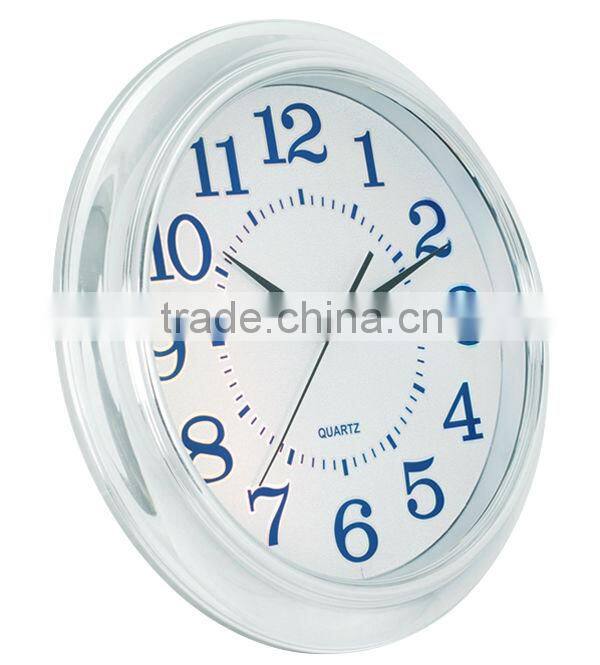 Plastic Quartz Wall Time Clock