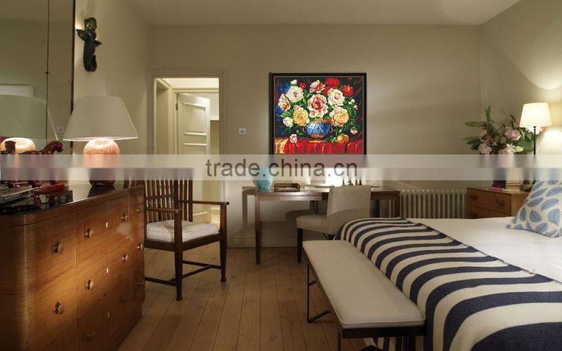 DIY digital oil painting by numbers flower oil painting for living room