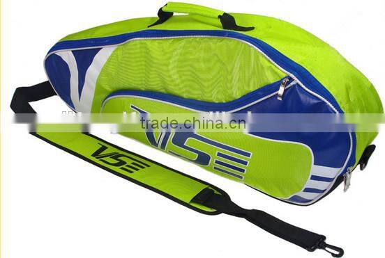 2016 Badminton racket bag sports bag suits to 3pcs,simple style