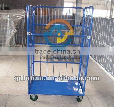 rolling cart, rolling cage cart, industrial rolling cart, warehouse rolling cart