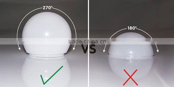 e27 led bulb light 3000k-6500k/9w smd2835 led bulb light AL+PC material