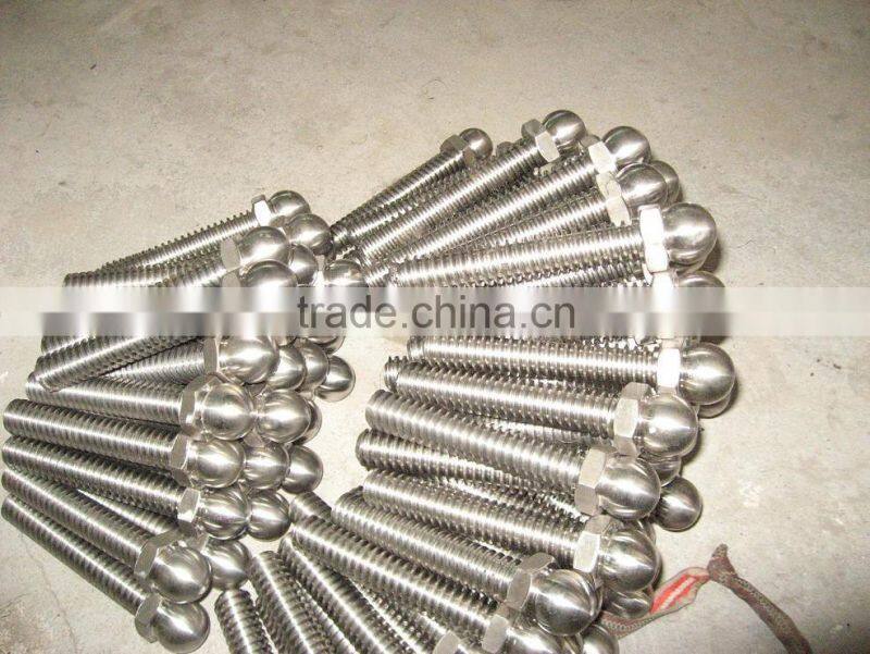 Custom stainless steel or zinc plated adjustable feet(Solid steel bases)