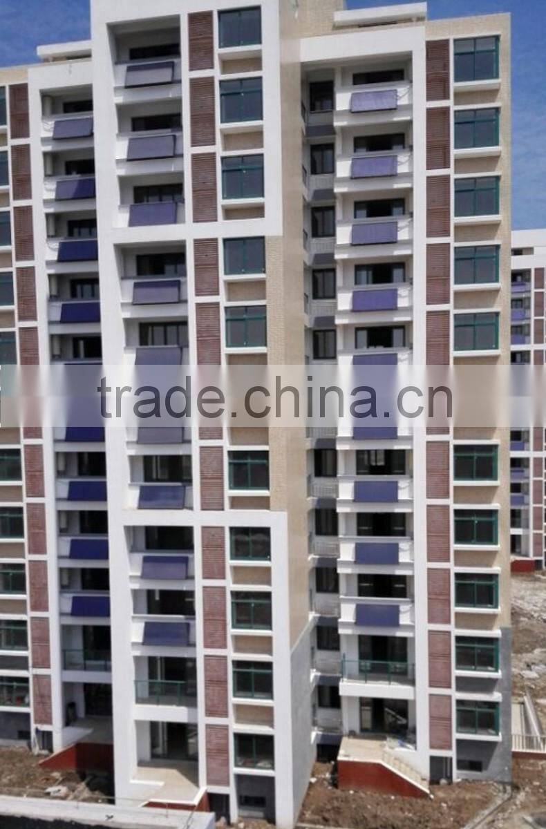 balcony flat solar water heater diy