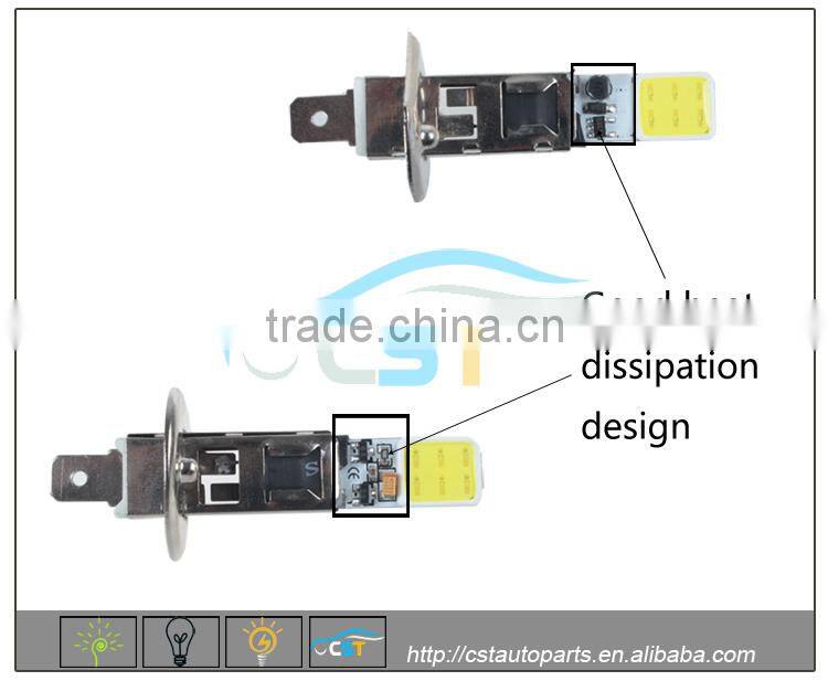 CST High Power H1 12v 2W 200LM car led fog lamp