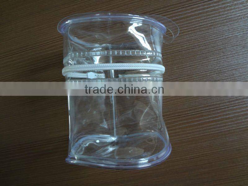 pvc cosmetic zip bag