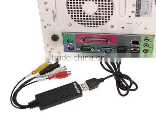 USB Video Grabber with Audio EzCAP168 Windows7 Compatible