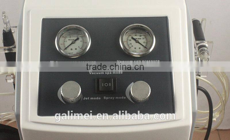 New arrival skin rejuvenation sprayer jet peel oxygen water machine with dermabrasion