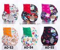 AnAnBaby New Printed Baby cloth diapers Reusable bulk cloth diapers