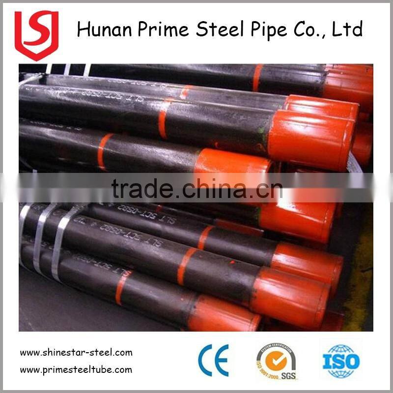 oil tube BTC N80 J55 K55 casing and casing oil and gas carbon steel pipe