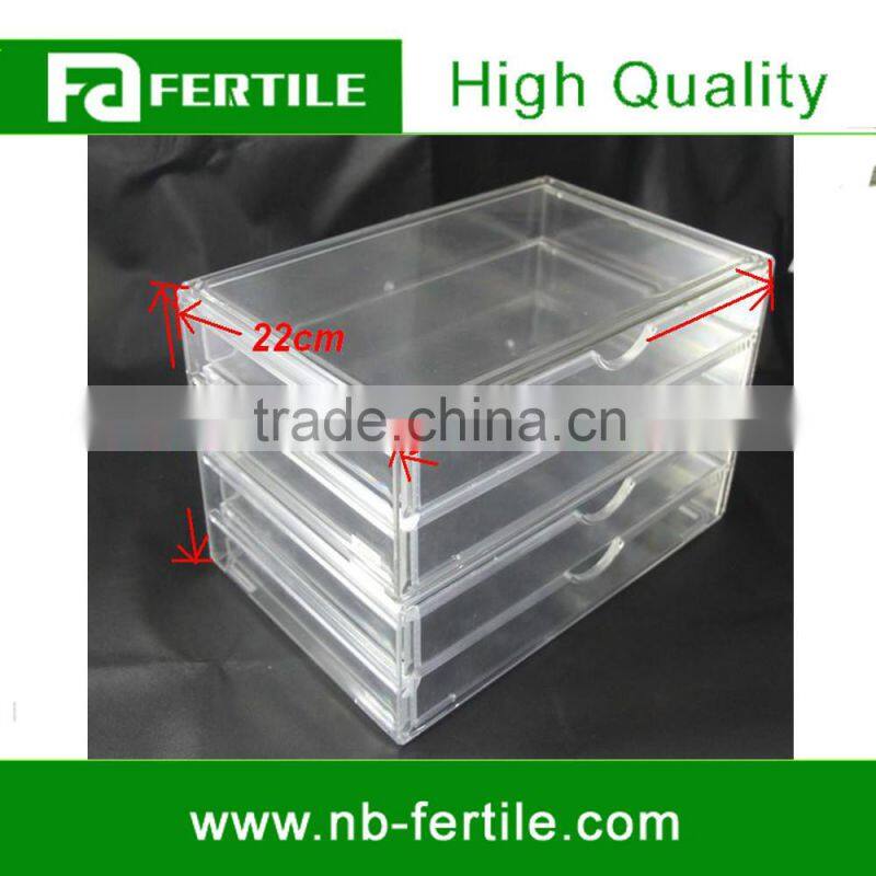 WFZ 423652 Fashion Clear Popular Stylish 6 Drawer Acrylic Makeup Organizer Manufacturer