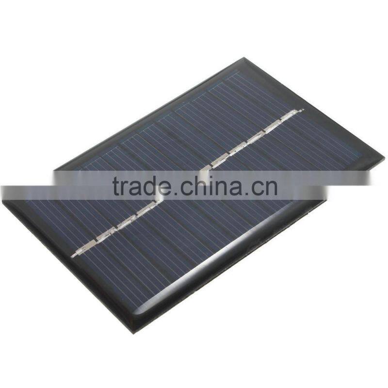 Polycrystalline Solar Power Panel Module DIY 80x55 6V 100MA 0.6W For Mobile Power Bank Battery Cell Phone Toys Chargers Portable
