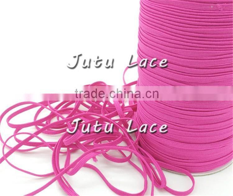 1/8''Thin Hair Skinny Elastic Trim - 29 Solid Colors Elastic For Hair Accessories foe