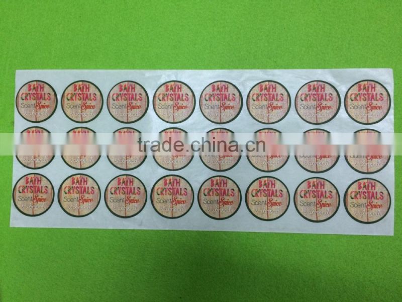 2015 customize & wholesale the adhesive eagle printing sticker