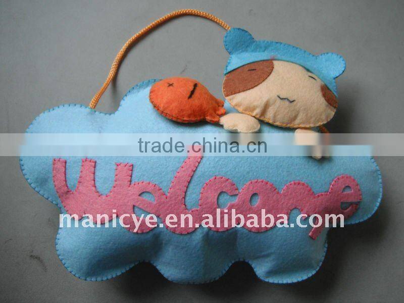 DIY- 100% Polyester Needle Punched Non-woven Fabric For Craftwork