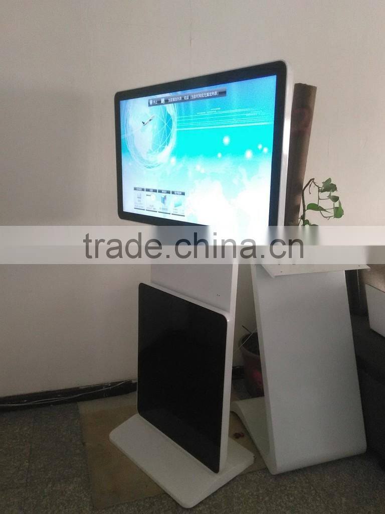Good price 55 inch Floor standing kiosk all In One Advertising Player indoor