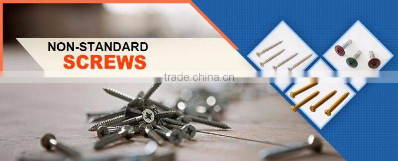 white zinc plating screw and fastener