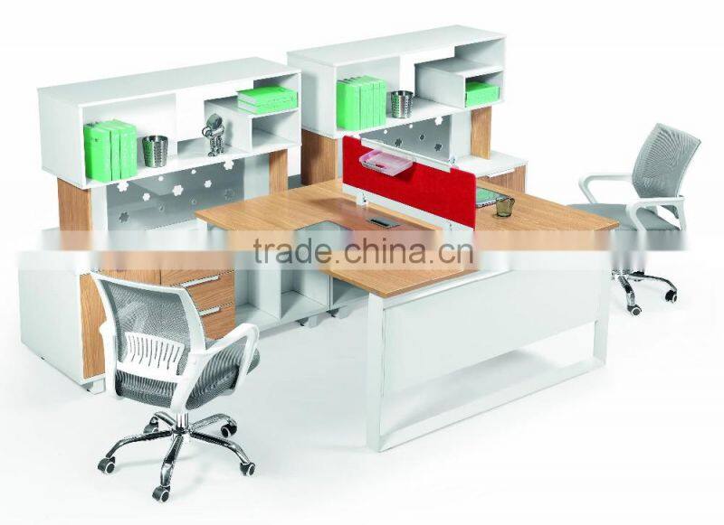 latest design office desk modern mdf for 2 people TC90
