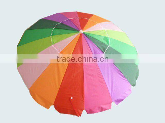 polyester crank umbrella with 24 panels