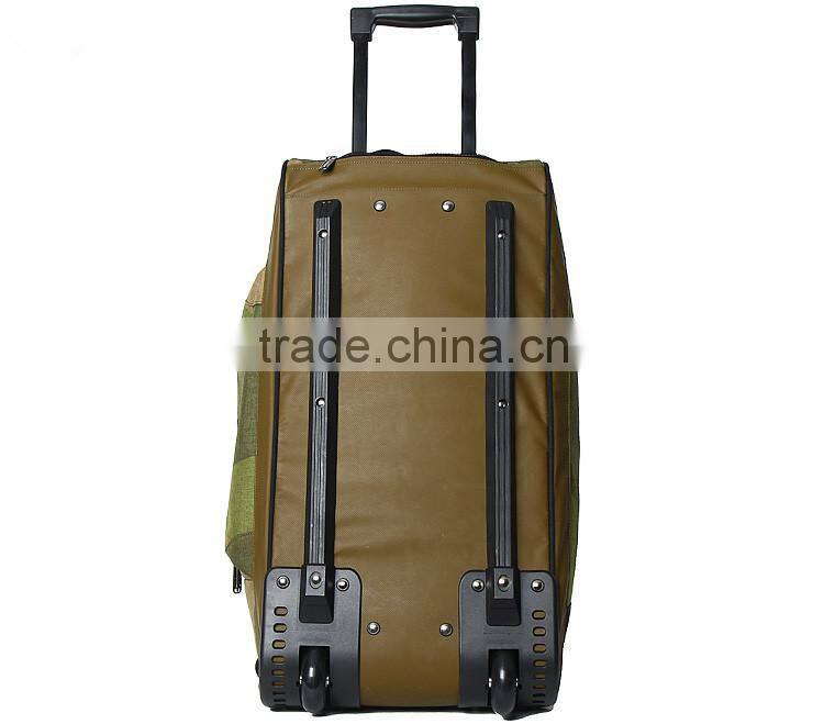 polyester boarding trolley case, camouflage, waterproof