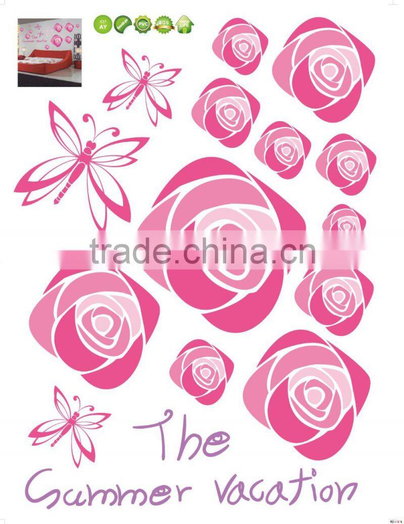 Custom kids wall stickers,lamp wall sticker home decoration wall sticker for living room