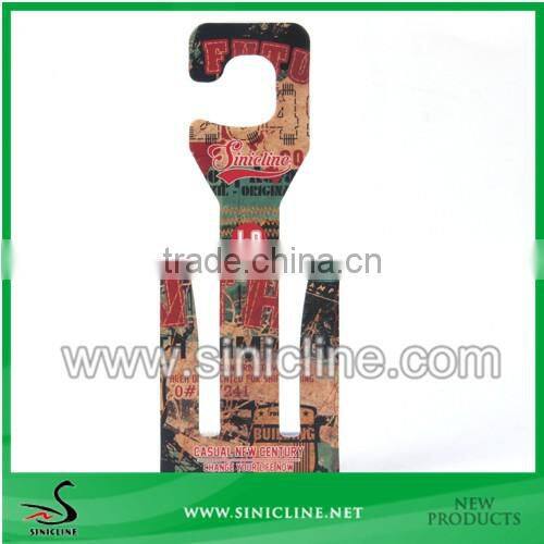 Sinicline Personalized cardboard shoe hangers