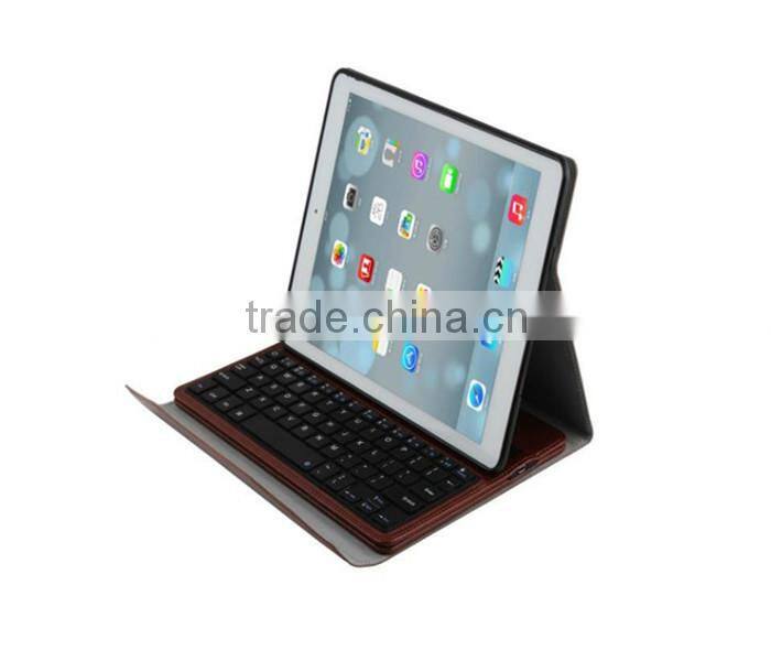 New Detachable Bluetooth Keyboard Leather Case Cover For ipad air ipad 5