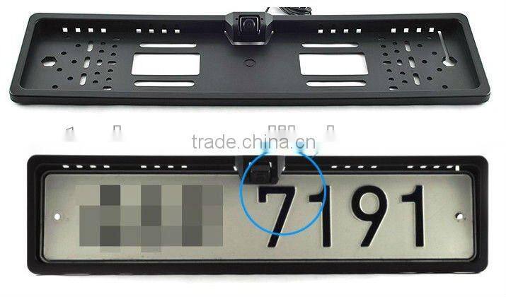 SPD-9001 car accessory with waterproof night vision license plate front parking camera