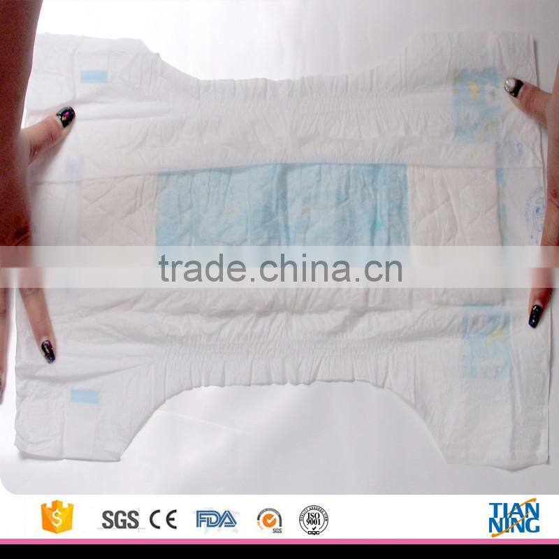 dry surface disposable baby diaper and absorption type diaper manufacturing