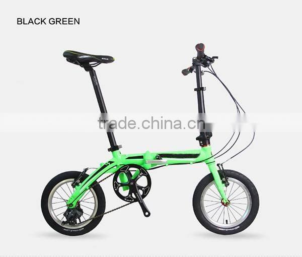 Lightweight Foldable Bicycle Aluminum Road Bike with Disc Brake