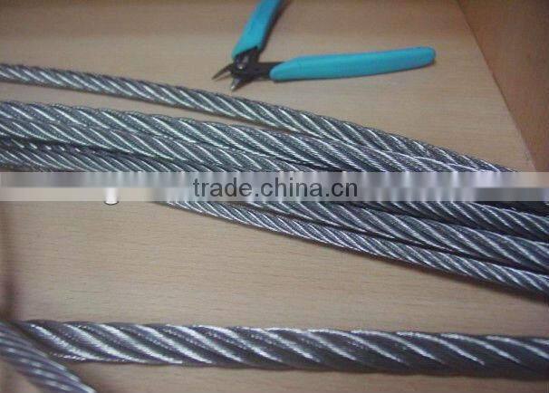 Top quality elevator wire rope (Dia 6-22mm)