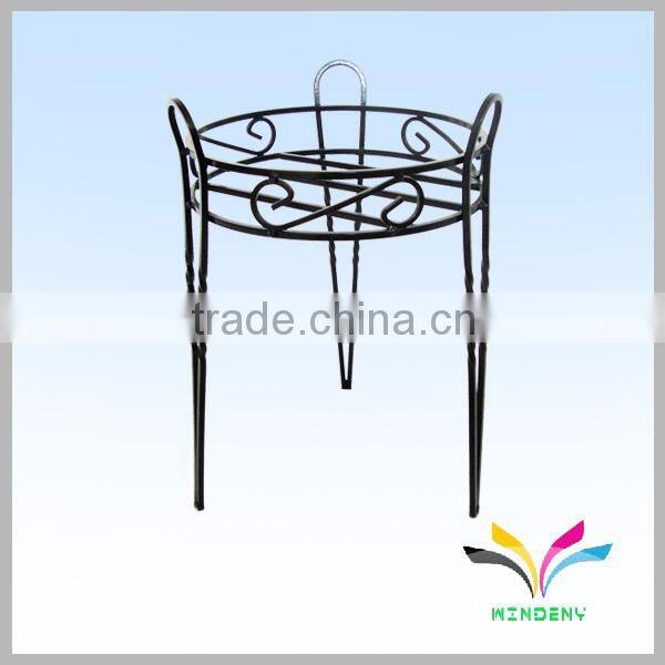 Indoor outdoor garden metal wire flower pot plant stand
