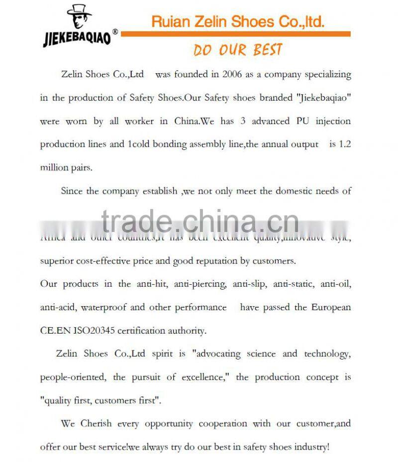cheapest men's brand steel toe industrial safety shoes china factory